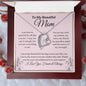 My Beautiful Mom - Forever Grateful - Forever Love Necklace