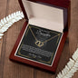 To My Daughter - Proud of You - Everlasting Love Necklace