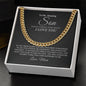 To My Amazing Son - Never Forget - Cuban Link Chain