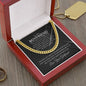To My Boyfriend - Never Forget - Cuban Link Chain