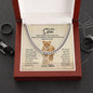 To My Son - I Promise - Cuban Link Chain