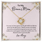 To My Bonus Mom - Love Knot Necklace