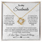To My Soulmate - One Wish - Love Knot Necklace