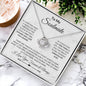 To My Soulmate - One Wish - Love Knot Necklace