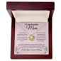 My Beautiful Mom - Forever Grateful - Love Knot Necklace