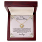 To My Bonus Mom - Love Knot Necklace