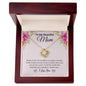 My Beautiful Mom - Thank You - Love Knot Necklace