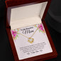 My Beautiful Mom - Thank You - Love Knot Necklace