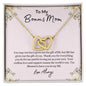 To My Bonus Mom - Interlocking Hearts