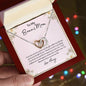 To My Bonus Mom - Interlocking Hearts