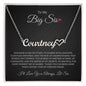 To My Big Sis - Personalized Name Necklace