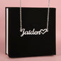 To My Daughter - Personalized Name Necklace