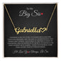 To My Big Sis - Personalized Name Necklace