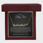To My Big Sis - Personalized Name Necklace
