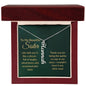 To My Beautiful Sister - Personalized Name Necklace