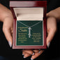 To My Beautiful Sister - Personalized Name Necklace