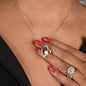 My Beautiful Mom - Forever Grateful - Forever Love Necklace