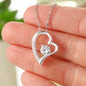 My Beautiful Mom - Forever Grateful - Forever Love Necklace