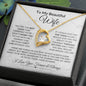 To My Beautiful Wife - Forever Love Necklace